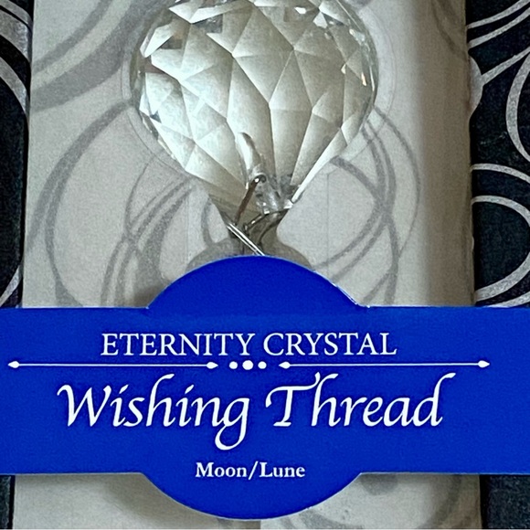 Wishing Thread Eternity Crystal Moon Suncatcher Prism – New in Box - Picture 12 of 17